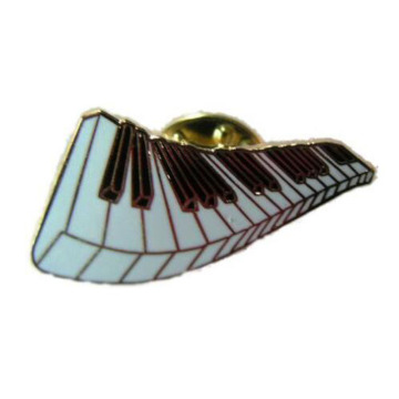 Excellent quality Silver Piano Lapel Pins