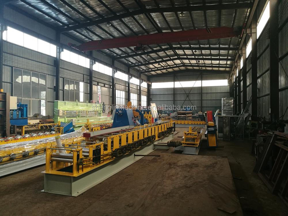 ibr 686 and corrugated 762 double layer roll forming machine for roof and wall