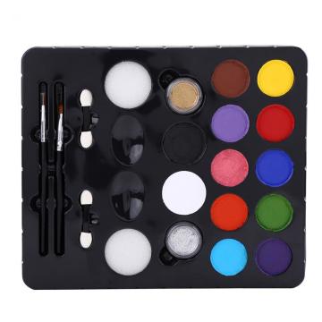 Face Paint Kit with stencils brush and sponges