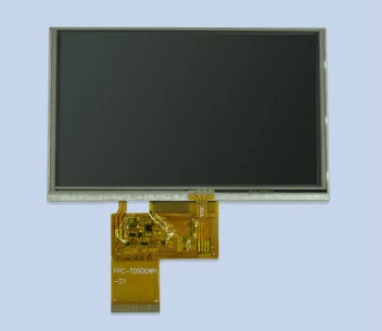 5 Inch 800X480 TFT LCD Screen 250CD/M2 LCD Screen/Interface RGB