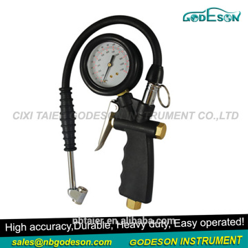 Inflator gauge tire inflator tire inflator with gauge