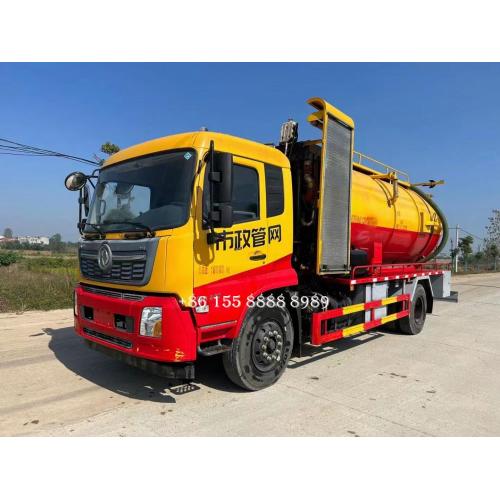 Dongfeng Tianjin Swer Cleaning Fecal Vacuum Tank Truck