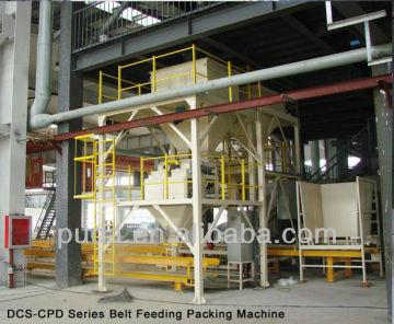 belt feeder open mouth bag filling machine