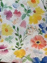 Printed curtain sheer