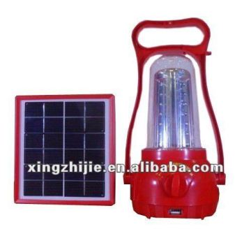 36 led string lights solar camping lantern