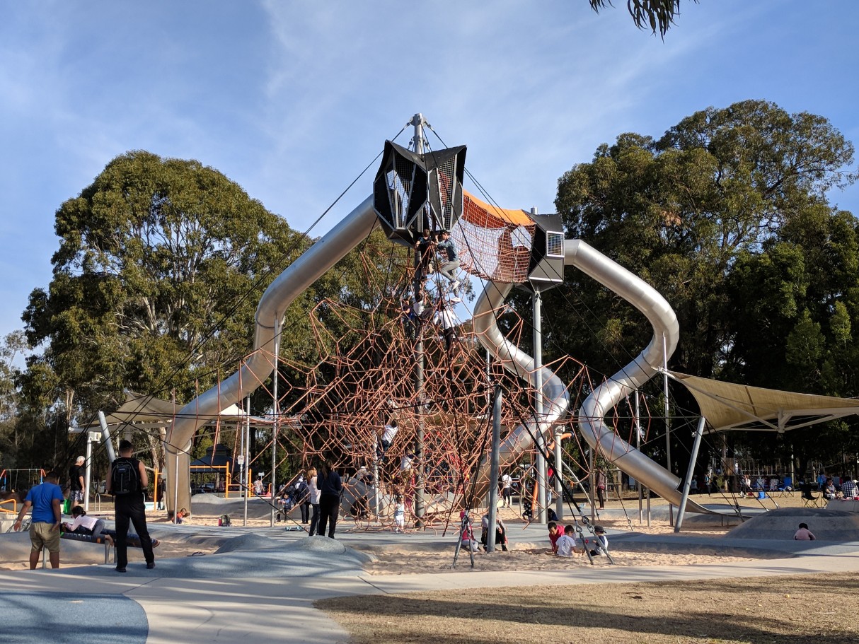 outdoor playground theme park