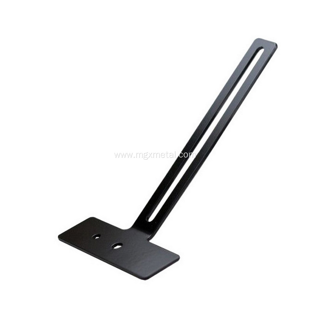 Steel Black Coated License Plate T Holder Bracket