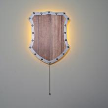 Medieval Shield Decorative Wall Lamp Led Wall Lamps