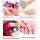 Rechargeable nail polish blow dryer eyelash fan