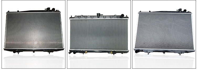 aluminum automobile car radiator for Hiace