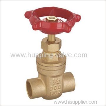 Sweat Brass Gate Valve?