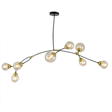 Nordic Modern Simplicity Bedroom Lights: Magic Bean Chandelier