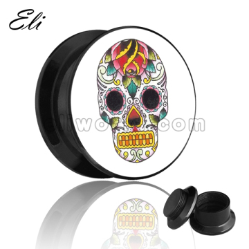 Sugar Skulls Cool Ear Plug