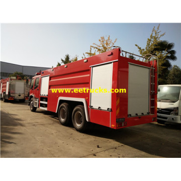 11000 Litres 6x4 Fire Fighting Foam Trucks