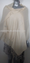 plain color pashmina shawl 012