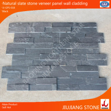 natural slate stone veneer panel wall cladding