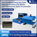 Handheld Dot Peen Marking Machine with Protect Case Controller 140x80mm T61480