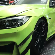 Fluorescent Yellow Car Vinyl Wrap Film for PET Material