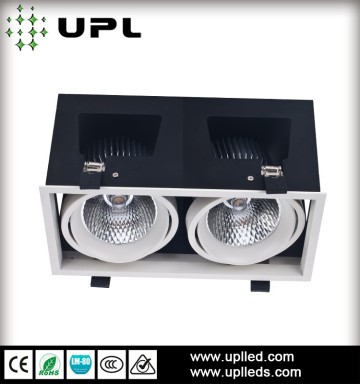 Double head downlight grille led downlight