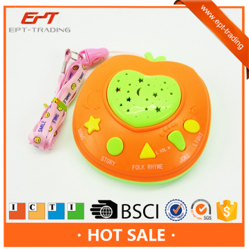 Lovely kids intelligent toy learning story machine toy