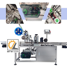 MTW Automatic Electronic Supervision Code Printing Top and Bottom Side Labeling Machine for Shipping Boxes