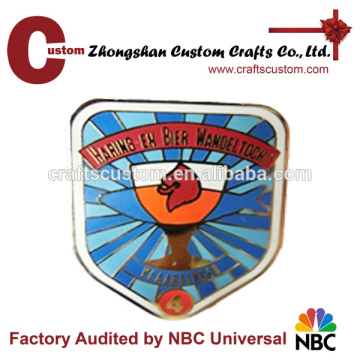 factory custom metal scout badge personalized badge maker