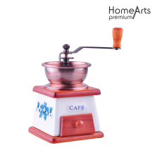 Ceramic burr coffee bean grinder