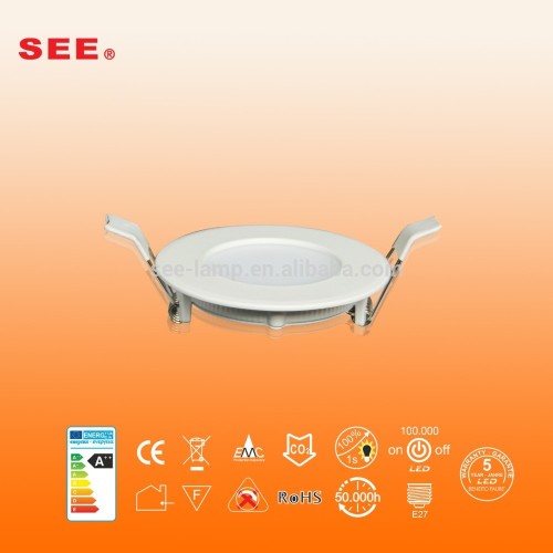 led downlights ultra slim 3w round,factory private mould ce rohs