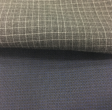 small pattern style wool fabric