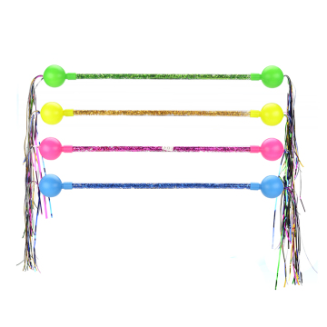 Dance Hand Sticks with Tassels for Cheerleading Practice Set
