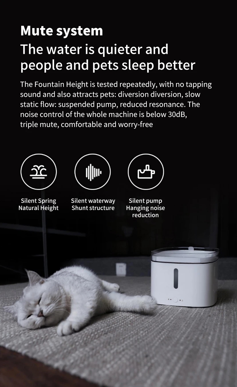 Pet Water Drinking Xiaomi Pet Water Drinking Xiaomi