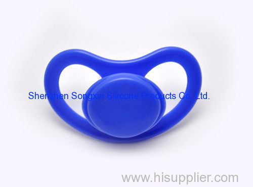 2013 mới thiết kế qua em bé dễ thương Silicone người làm cho dịu núm vú