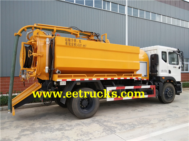 7 CBM Sewer Cleaning Trucks