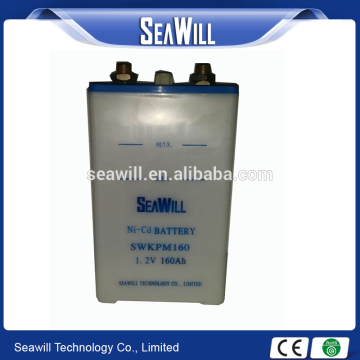 NI-CD pocket plate KPM rechargeable battery