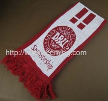 Double Team Jacquard Scarf?