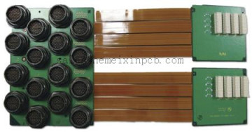 Prototype rigid flex circuit assembly