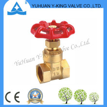 Высококачественный латунный водяной клапан с ручным маховиком (YD-4007)