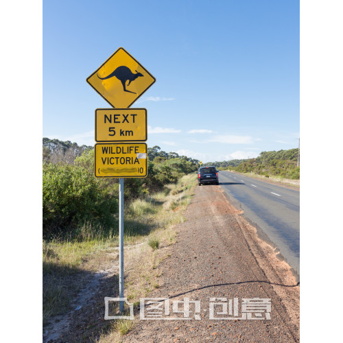 Custom Road Safety Sign Stands Display