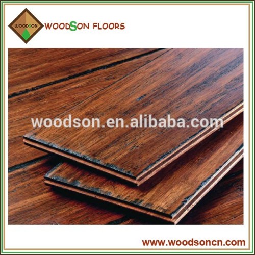 Tongue & Groove system UV Lacquered Solid Bamboo Flooring