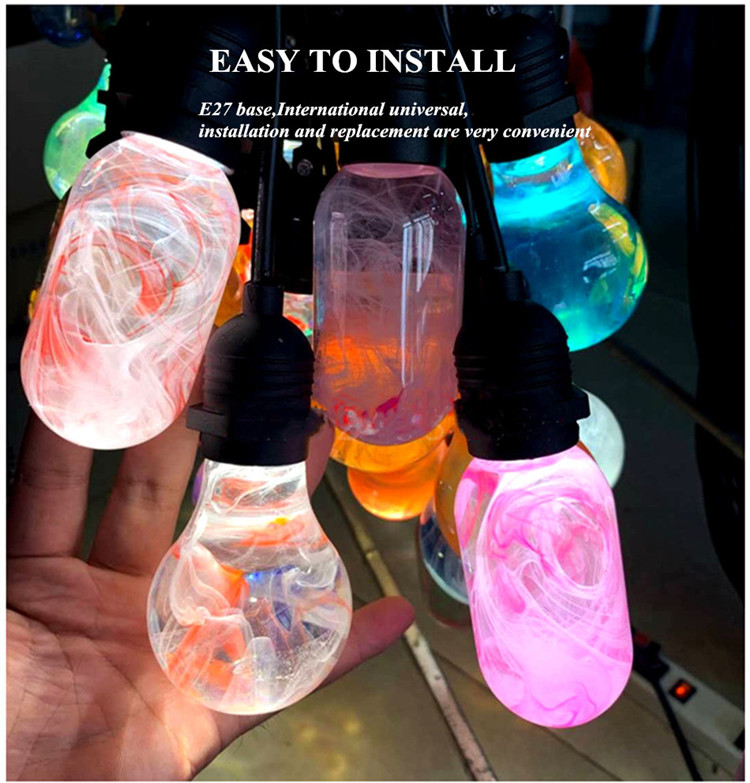 led festival waterproof translucent lights