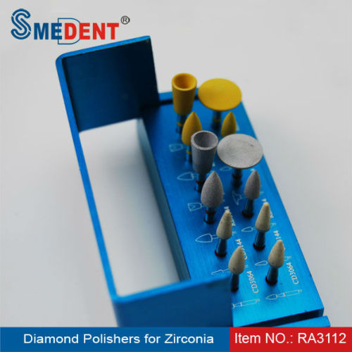 2013 New Denture Polish Diamond Polishers for Zirconia DENTAL SUPPLIES