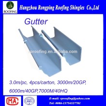 Factory main product PVC Gutters ,PVC Downspout,Rain Gutters