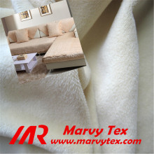 brushed tricot micro upholstery velboa fabric