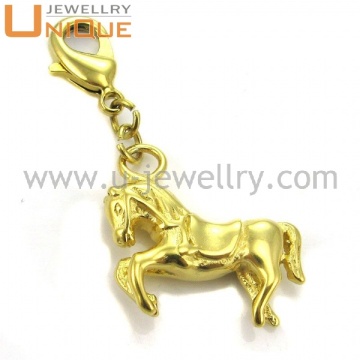 Fashion colorful stainless steel floating locket animal charms, dangle charms (CH0146)