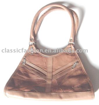 Patchwork leather bag
