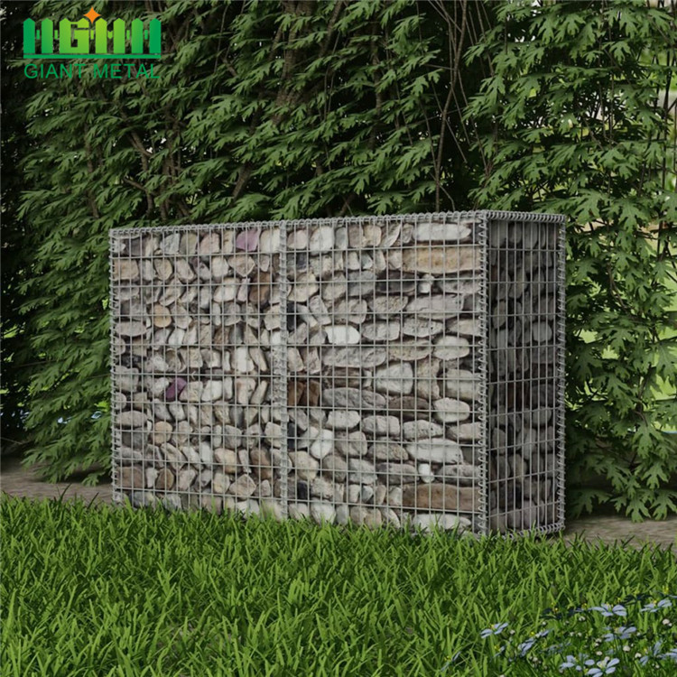 Galvanized welded garden gabion box welded stone cage