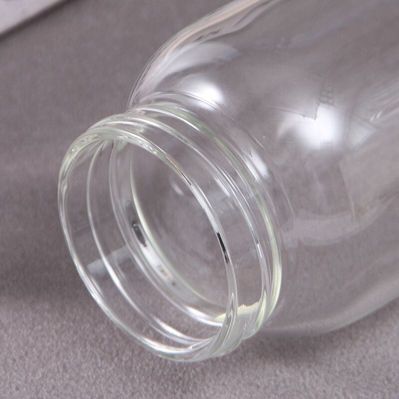 32oz Borosilicate Glass Water Infuser Bottle Stainless Steel Lid with Sleeve