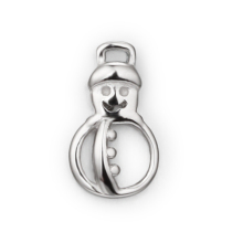 Wholesale fashion silver jewelry accessory of christmas silver charm