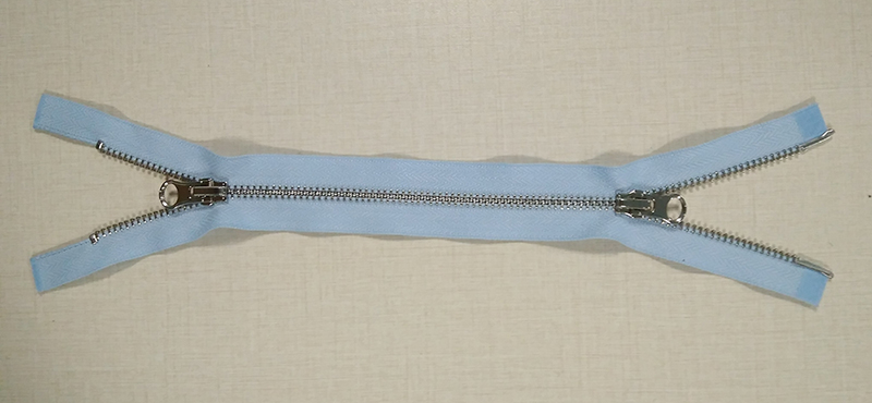 two way separating zipper