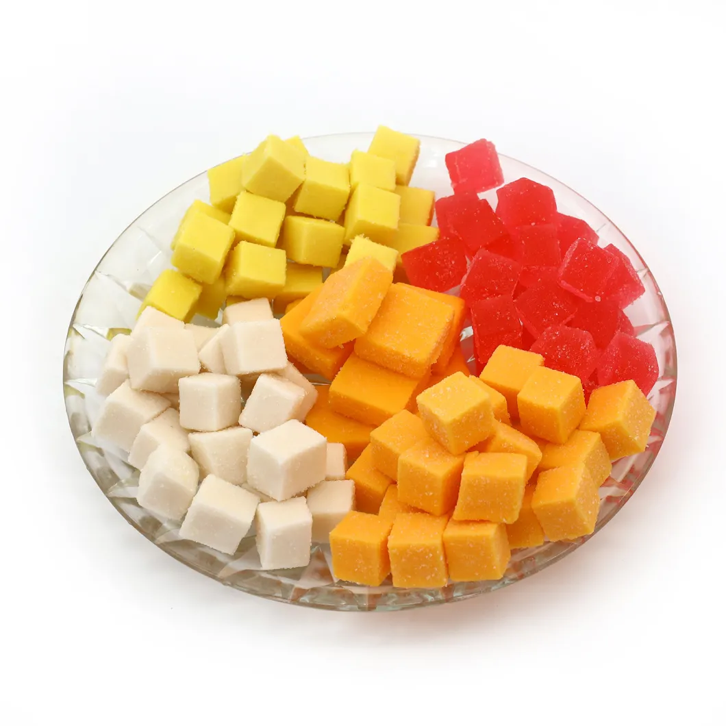 Good Quality Soft Cubes 500g Per Bottle Mango Candy